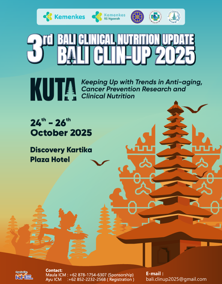 					View Proceeding of Bali Clinical Nutrition Update 2025
				